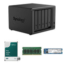Synology 30TB DiskStation DS1525+ 5-Bay NAS Enclosure Kit with Internal SSD and RAM Expansion (5 x 6TB)