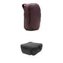 Peak Design Travel Backpack with Medium Camera Cube V2 Kit (Eclipse, 30L)