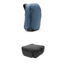 Peak Design Travel Backpack with Medium Camera Cube V2 Kit (Ocean, 30L)
