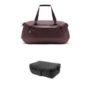 Peak Design Travel Duffel with Large Camera Cube V2 Kit (Eclipse, 65L)