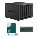 Synology 60TB DiskStation DS1525+ 5-Bay NAS Enclosure Kit with RAM Expansion (5 x 12TB)