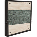 Auralex AuraPanel Fabric Wrapped Wood Frame Absorption Panel (Liba Black, 3.7 x 24 x 24")
