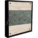 Auralex AuraPanel Fabric Wrapped Wood Frame Absorption Panel (SonoSuede Black, 3.7 x 24 x 24")