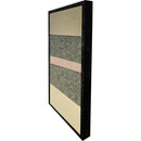 Auralex AuraPanel Fabric Wrapped Wood Frame Absorption Wall Panel (SonoSuede Black, 3.7 x 24 x 48")