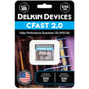 Delkin Devices 256GB CFast 2.0 Memory Card