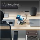 ALOGIC Matrix+ 3-in-1 Magnetic Charging Dock with Apple Watch Charger (White)