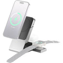 ALOGIC Matrix+ 3-in-1 Magnetic Charging Dock with Apple Watch Charger (Black)