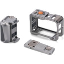 Tilta Camera Cage with Street Snap Accessory Kit for DJI Osmo Action 6 (Titanium Gray)
