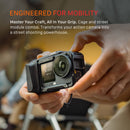 Tilta Camera Cage with Street Snap Accessory Kit for DJI Osmo Action 6 (Titanium Gray)