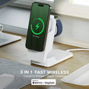 ALOGIC Matrix Ultimate Wireless Charger with 5000mAh MagSafe Power Bank (Global Edition)