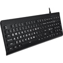 X9 Performance Wired Large-Print Backlit 7 Color Wired Keyboard