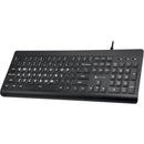 X9 Performance Wired Large-Print Backlit 7 Color Wired Keyboard