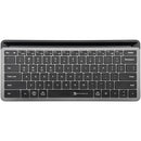 X9 Performance Compact Wireless Backlit Keyboard with Phone Dock (Black)