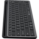 X9 Performance Compact Wireless Backlit Keyboard with Phone Dock (Black)