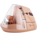 X9 Performance Wireless Vertical Ergonomic Mouse (Brown with Capybara Figure)