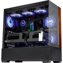 Cooler Master Elite 690 Wood ATX Tower Case (Black)