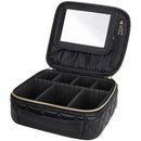 SANDY LISA St. Tropez Makeup Bag (Black)