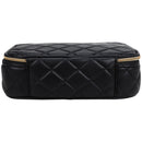 SANDY LISA St. Tropez Makeup Bag (Black)