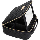 SANDY LISA St. Tropez Makeup Bag (Black)