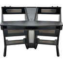 JamRacks VDesk Audio Workstation (28 RU, Black)