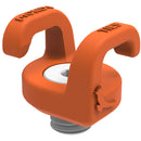 Kondor Blue 3/8"-16 Mondo Ties Cable Management Clips (Phoenix Orange, 4-Pack)