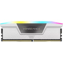 CORSAIR 32GB VENGEANCE RGB DDR5 7200 MT/s DIMM Memory Kit (White, 2 x 16GB)
