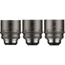 DZOFilm Arcana Anamorphic Prime 3-Lens Kit (ARRI PL, Titanium)