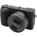 Easy Hood Silicone Protection Case for Sony a6400 (Black)