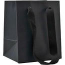 Tap Euro Tote (Black, 5 x 4 x 6", 25-Pack)
