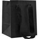 Tap Euro Tote (Black, 8 x 5 x 10", 25-Pack)