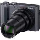 Panasonic ZS300 Digital Camera with Protection & Power Kit (Silver)