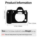 Easy Hood Silicone Protection Case for Panasonic LUMIX S1 (Black)