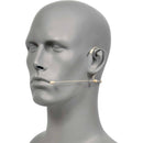 Galaxy Audio HSM4 Dual-Ear Headset Omnidirectional Microphone and Four Cables with Audio Technica cH Connectors (Beige)