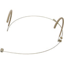 Galaxy Audio HSM8 Dual-Ear Unidirectional Headset Microphone and 4 Cables with Galaxy Audio/AKG TA3F Connectors (Beige)