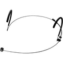 Galaxy Audio HSM8 Dual-Ear Unidirectional Headset Microphone and 4 Cables with Audio-Technica cH Connectors (Black)