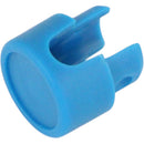 Cable Techniques Color Cap for Low-Profile 1/4" Phone Plug (Large, Blue)