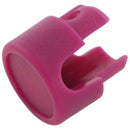 Cable Techniques Color Cap for Low-Profile 1/4" Phone Plug (Large, Purple)