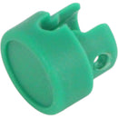 Cable Techniques Color Cap for Low-Profile 1/4" Phone Plug (Standard, Green)