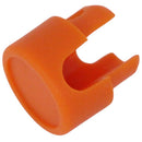 Cable Techniques Color Cap for Low-Profile 1/4" Phone Plug (Large, Orange)