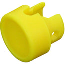 Cable Techniques Color Cap for Low-Profile 1/4" Phone Plug (Large, Yellow)