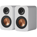 Fosi Audio SP601 Orange Version 2-Way Bookshelf Speakers (White with Orange Woofers, Pair)