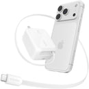 Belkin UltraCharge Retractable 67W GaN Wall Charger (White)