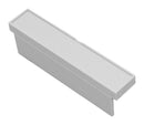 CAMDENBOSS CNMB/4/TGS Terminal Guard, Solid, 12 Pole, M4, CNMB Series DIN Rail Standard Height Module Boxes
