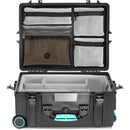 HPRC 2600W Wheeled Hard Case with Lid Organizer & Second Skin Divider Insert