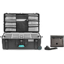HPRC 2745 Wheeled Hard Case with Second Skin & Lid Organizer (Black)