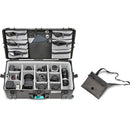 HPRC 2745 Wheeled Hard Case with Second Skin & Lid Organizer (Black)