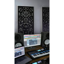 Auralex Fusion Arecibo Acoustical Tuning Faceplate (Black, 24 x 48")