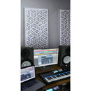 Auralex Fusion Breath Acoustical Tuning Faceplate (White, 24 x 48")