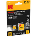 Kodak 128GB Ultra Pro Performance UHS-II microSDXC Card with SD Adapter