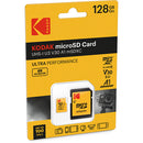 Kodak 128GB Ultra Performance UHS-I microSDXC Memory Card with SD Adapter